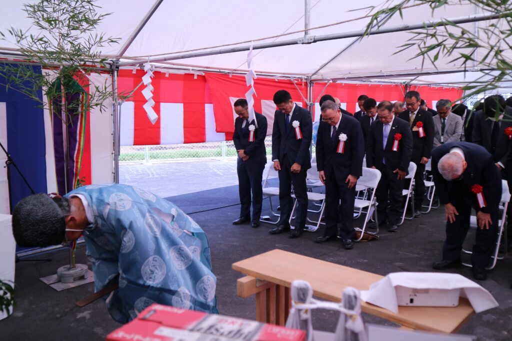 高松水力発電所竣工式②