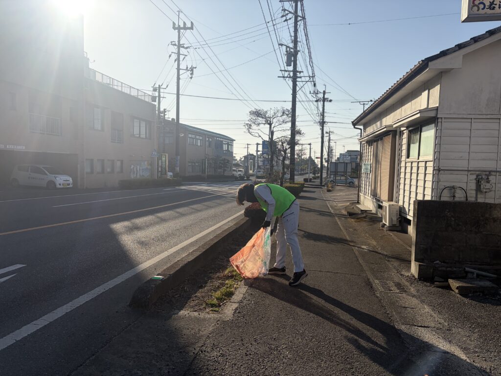 ボランティア清掃④